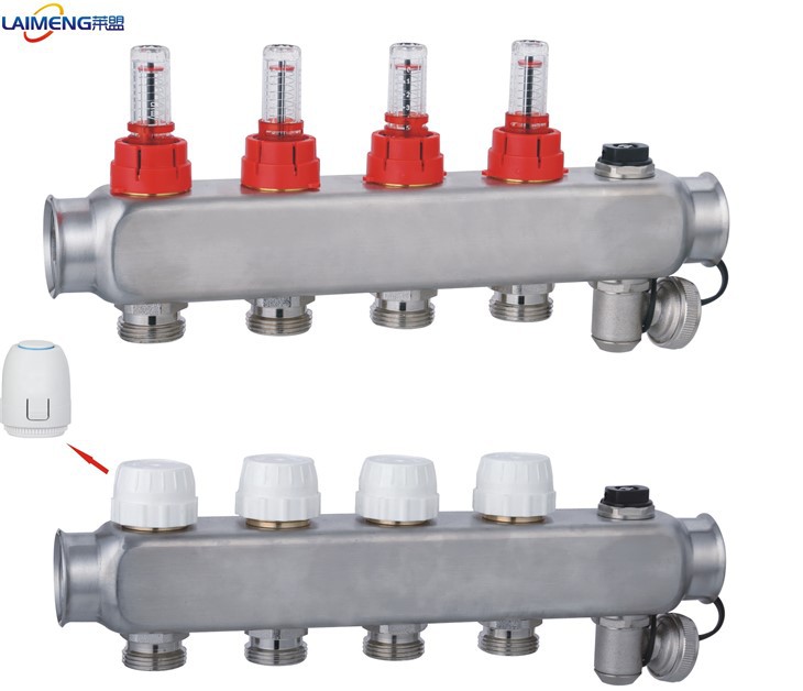 SS Radiant Heat Manifold