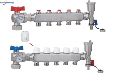 MANIFOL KELULI STAINLESS DENGAN INJAP BOLA